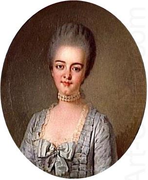 Portrait of Bathilde dOrlens, Francois-Hubert Drouais